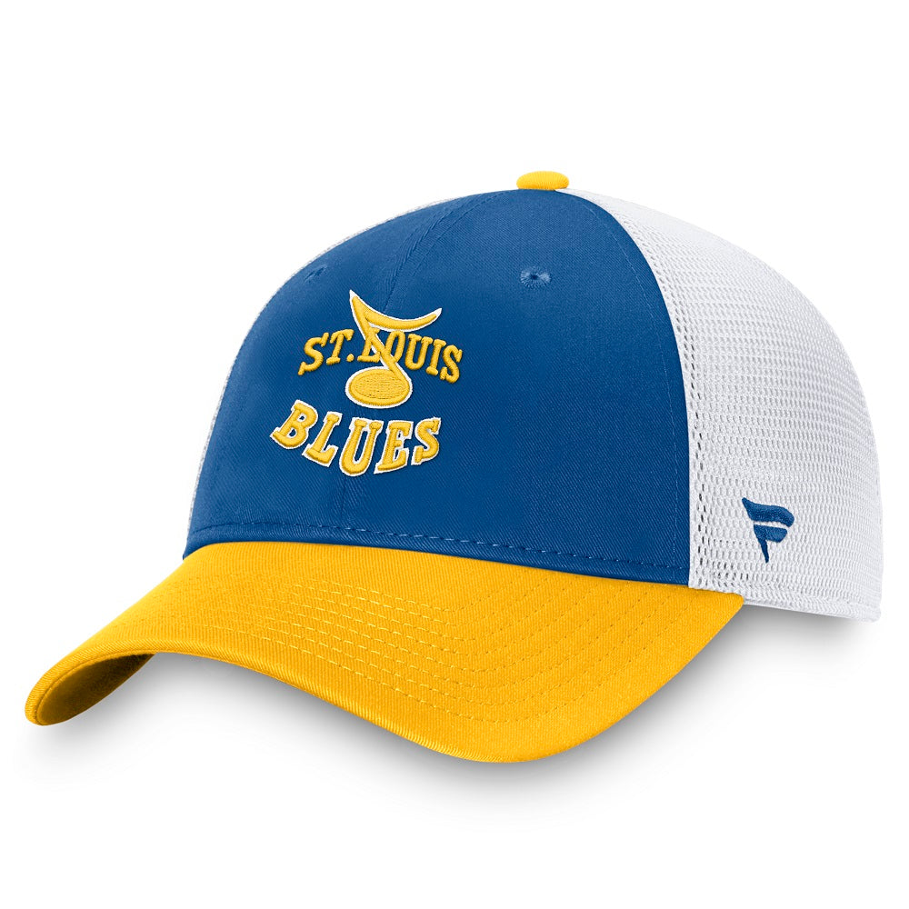 ST. LOUIS BLUES FANATICS REVERSE RETRO MESH SNAPBACK Hat Fanatics   