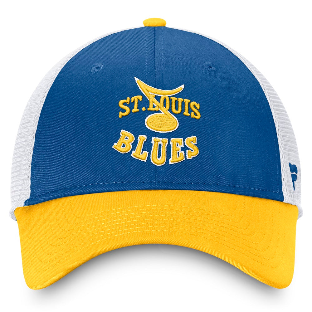 ST. LOUIS BLUES FANATICS REVERSE RETRO MESH SNAPBACK Hat Fanatics   