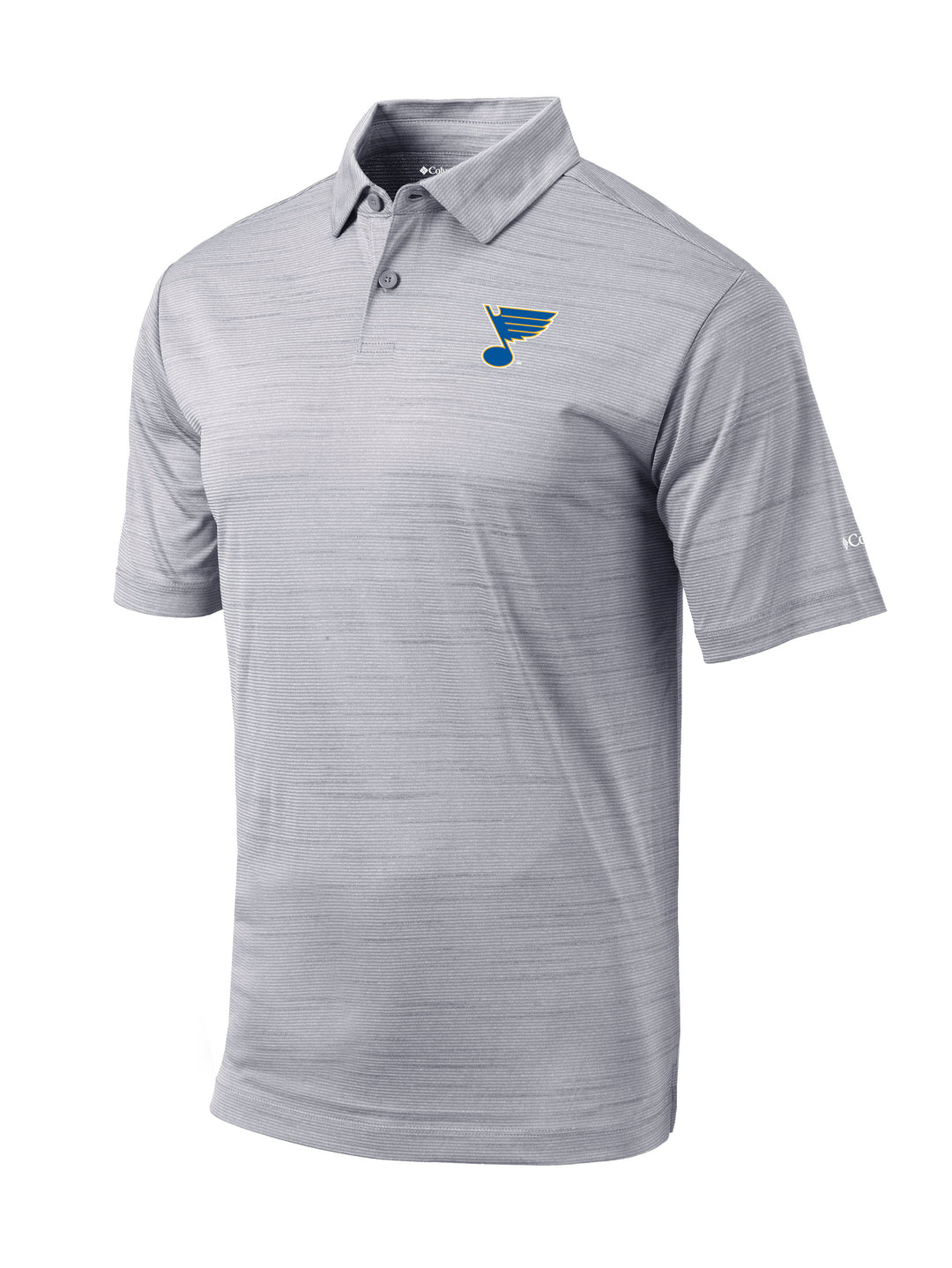 ST. LOUIS BLUES COLUMBIA SET POLO - GREY Polo Columbia   