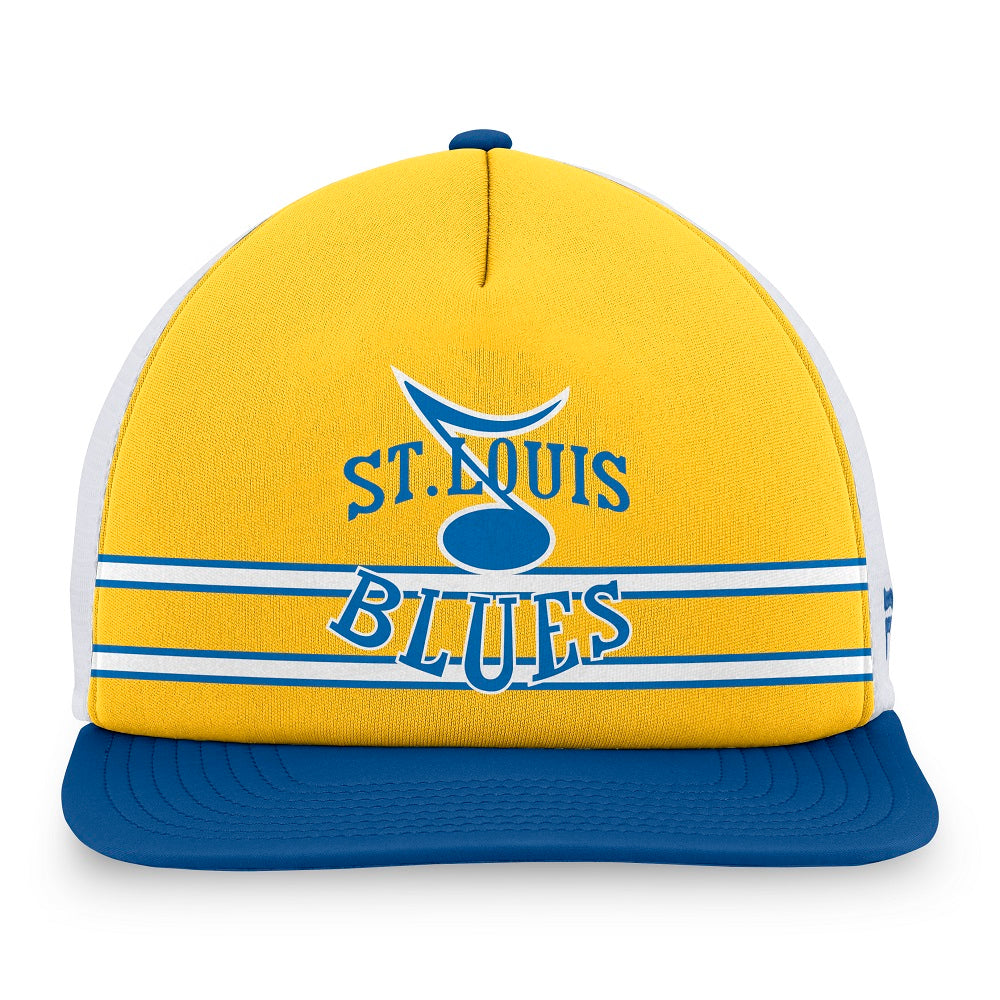ST. LOUIS BLUES NEW ERA 9FORTY YOUTH PATCH MESH SNAPBACK – STL Authentics