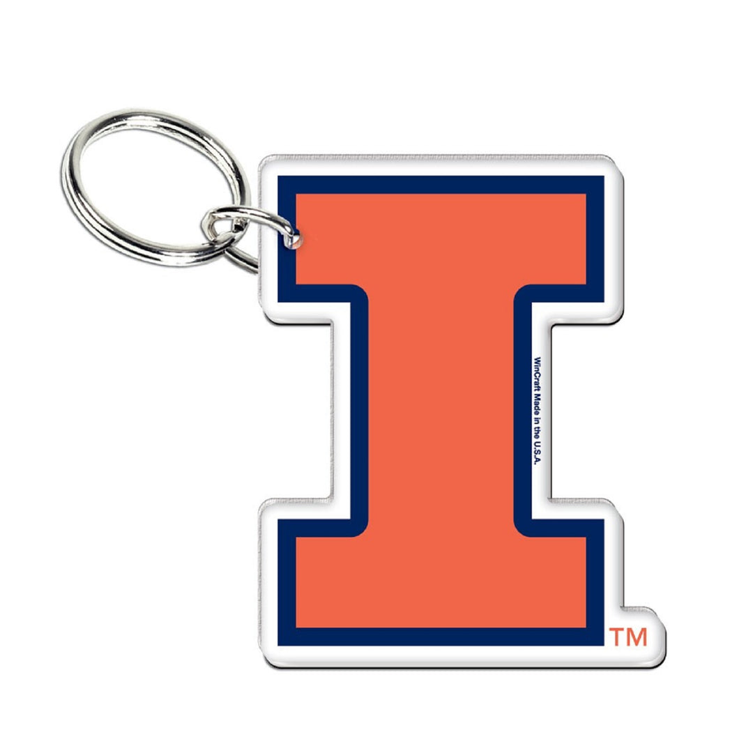 University of Illinois Acrylic Keychain Other WinCraft   