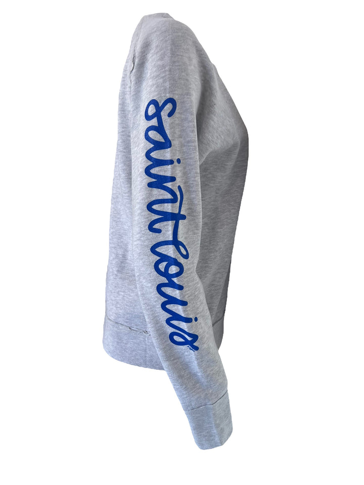 ST. LOUIS BLUES EMILY STAHL SCRIPTY CREW - GREY
