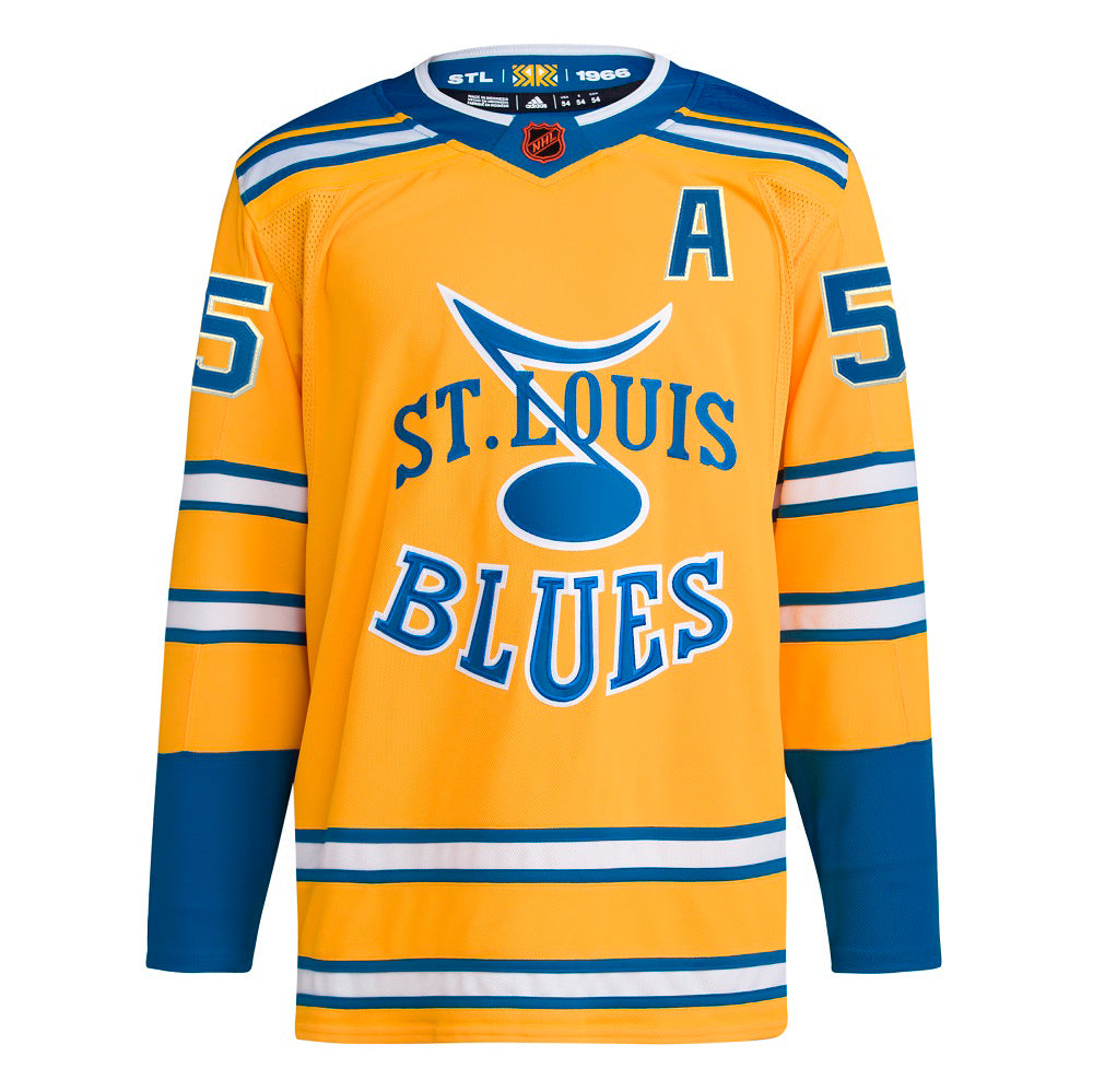 ST. LOUIS BLUES ADIDAS AUTHENTIC REVERSE RETRO PARAYKO 55 HEAT