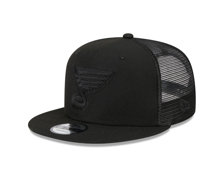 ST. LOUIS BLUES NEW ERA 9FIFTY TONAL MESH SNAPBACK - BLACK