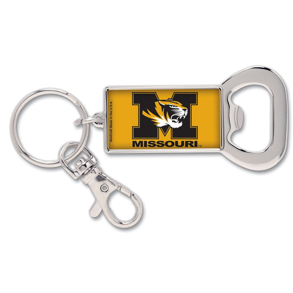 University of Missouri Bottle Opener Key Ring - STL Authentics