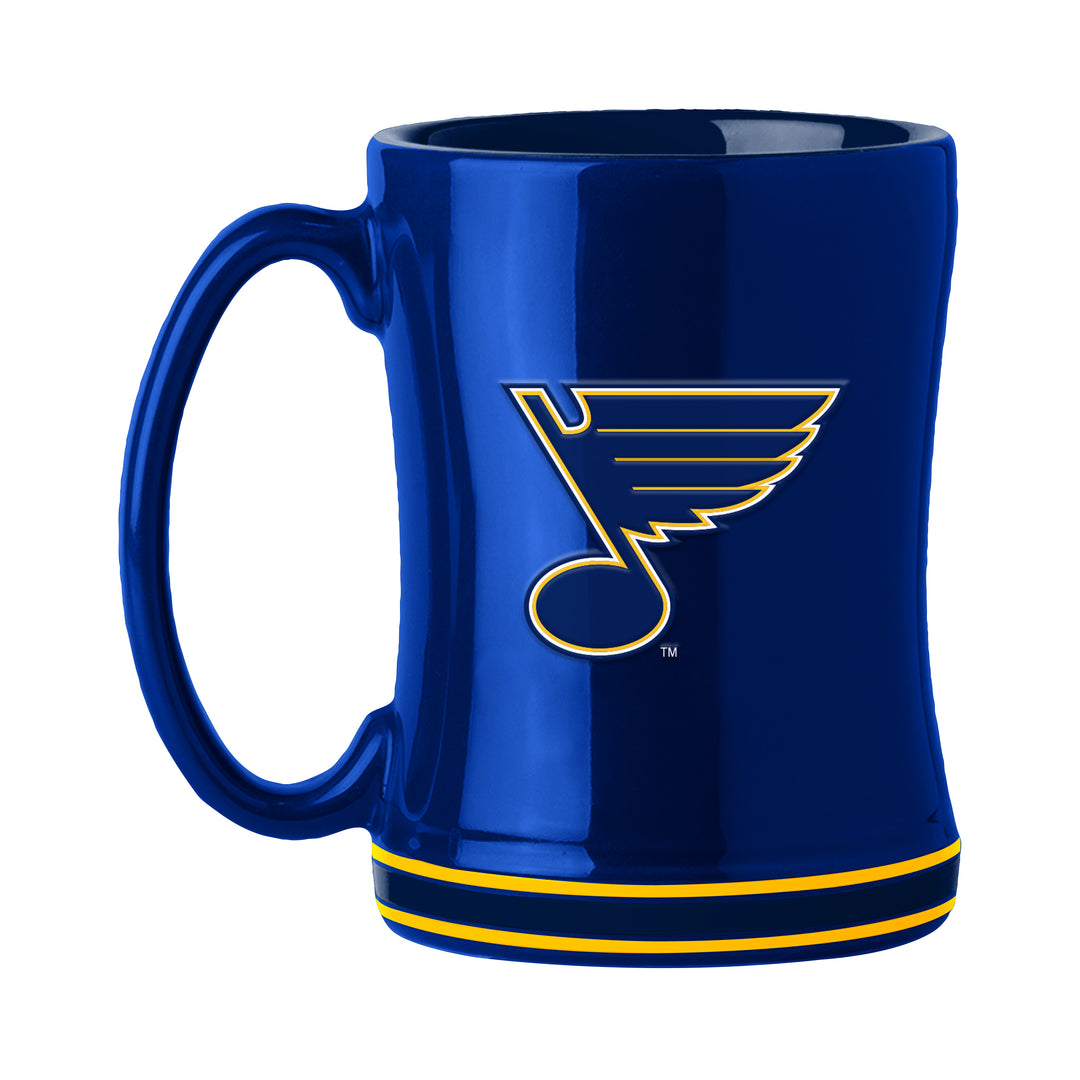 ST. LOUIS BLUES LOGO BRANDS 14oz MUG Home & Garden Logo Brands   