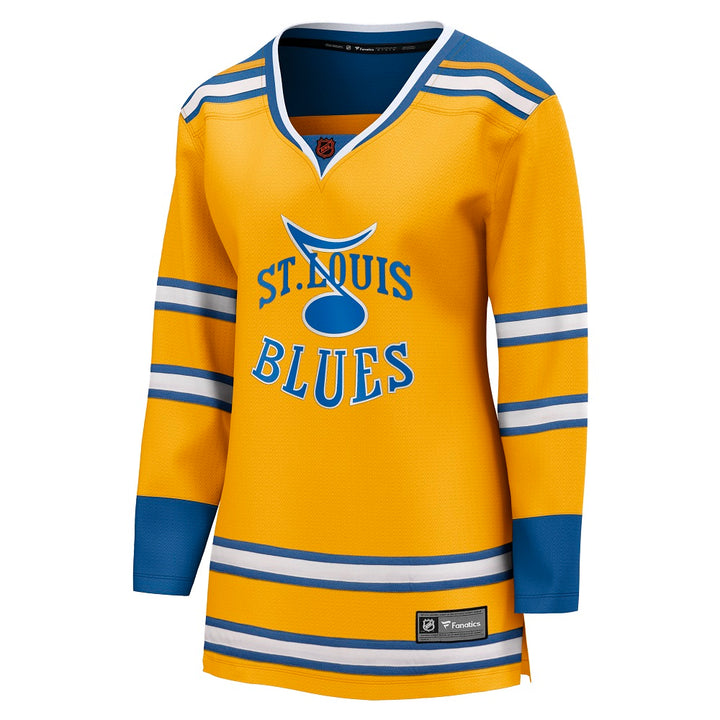 ST. LOUIS BLUES FANATICS WOMEN'S BREAKAWAY REVERSE RETRO 2022-2023 JERSEY