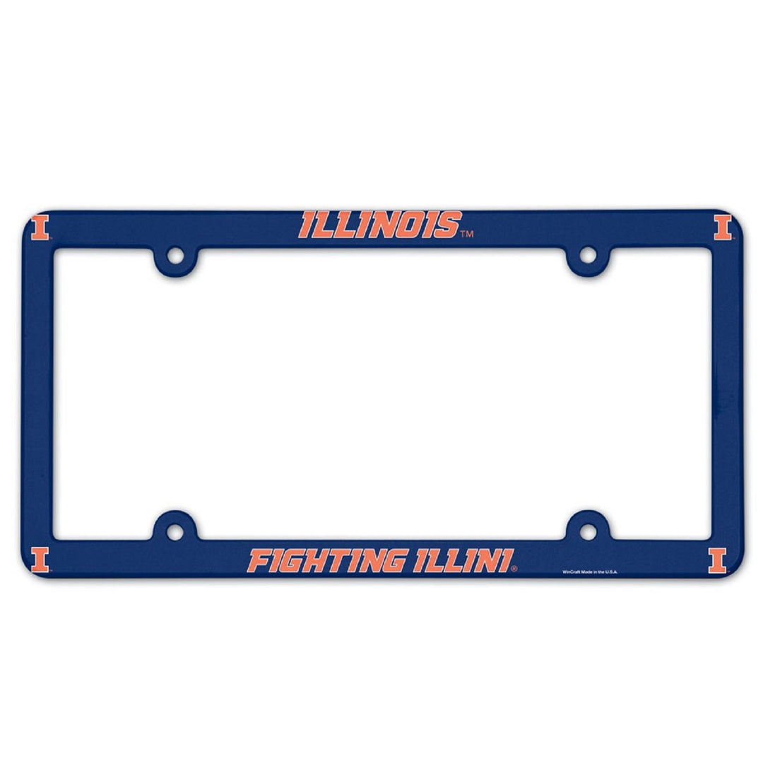 University of Illinois License Plate Frame - STL Authentics