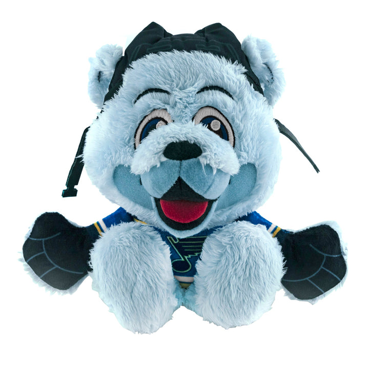 St Louis Blues Louie 8" Mascot Kuricha Plush 8" Kuricha Plush Bleacher Creatures   