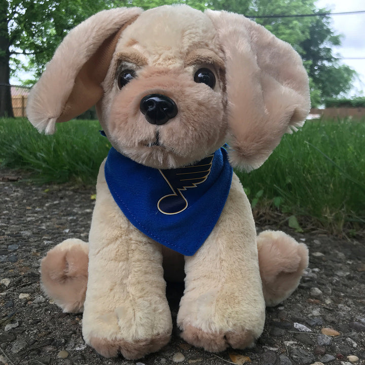 ST. LOUIS BLUES 10 INCH DUO DOG BARCLAY PLUSH Novelties Mascot Factory Inc