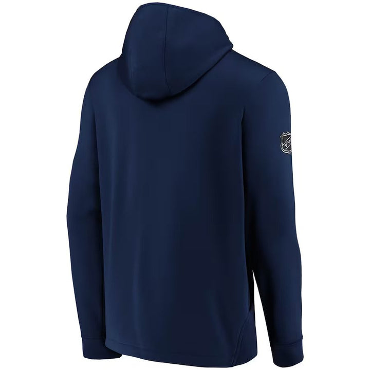 ST. LOUIS BLUES FANATICS AUTHENTIC PRO LOCKER ROOM PULL OVER HOODIE - YOUTH