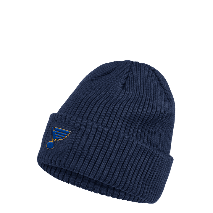 Adidas Blues Note Navy Blue Womens Cuffed Beanie