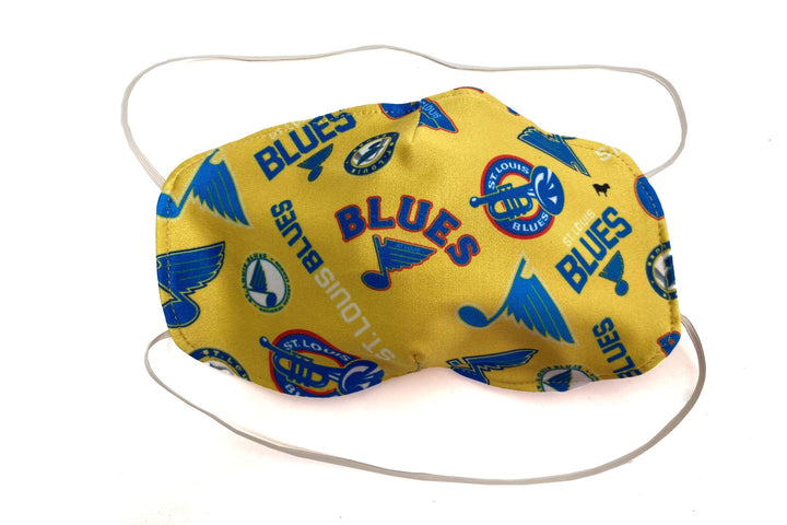 St. Louis Blues Face Coverings by GOLDSHEEP - STL Authentics
