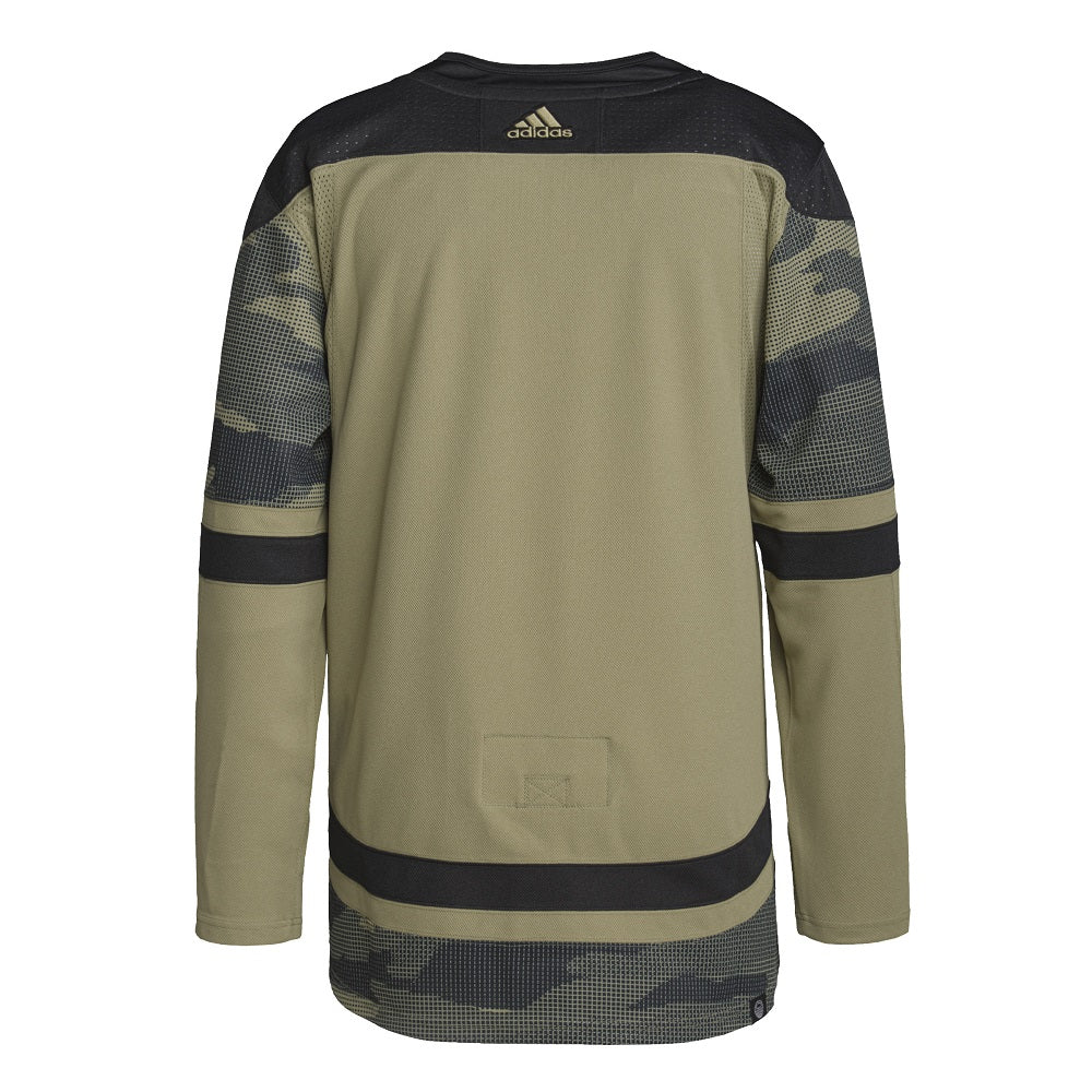 ST. LOUIS BLUES ADIDAS 3 STRIPED NOTE HOODIE - ROYAL GOLD