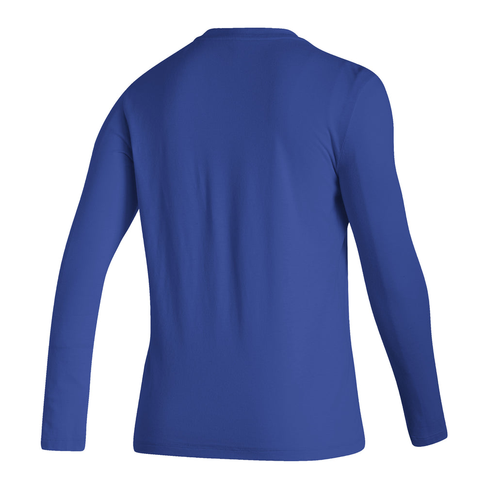 St. Louis Blues Women's Adidas Hockey Long Sleeve - ROYAL Long Sleeve adidas   