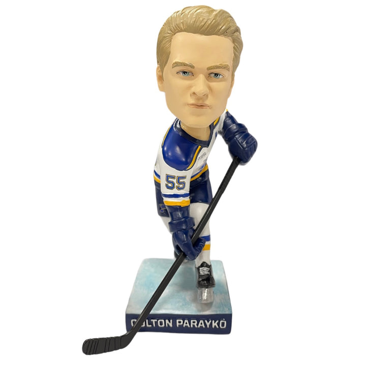 ST. LOUIS BLUES COLTON PARAYKO MYSTERY BOBBLEHEAD