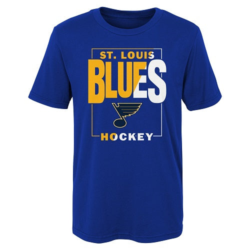 ST. LOUIS BLUES COIN TOSS TEE - YOUTH