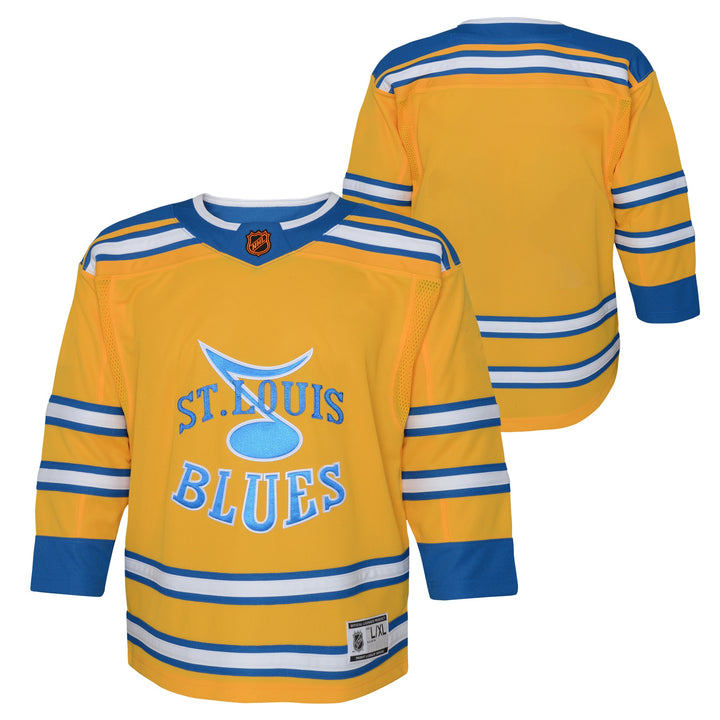 ST. LOUIS BLUES KIDS PREMIER REVERSE RETRO 2022-2023 JERSEY
