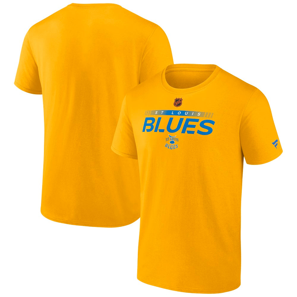 Men's Fanatics Branded Blue St. Louis Blues High Stick T-Shirt