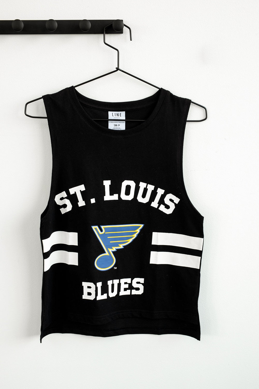 ST. LOUIS BLUES LINE CHANGE TEAM TANK - BLACK