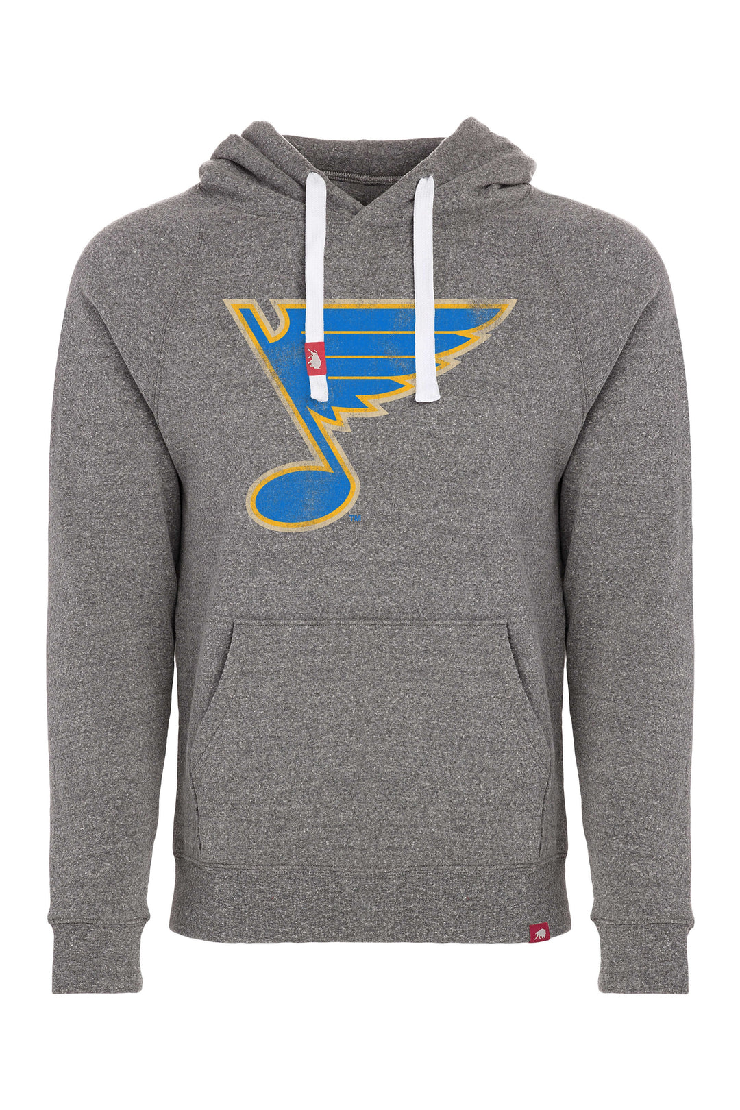 ST. LOUIS BLUES SPORTIQE RETRO OLSEN HOODIE - ROYAL