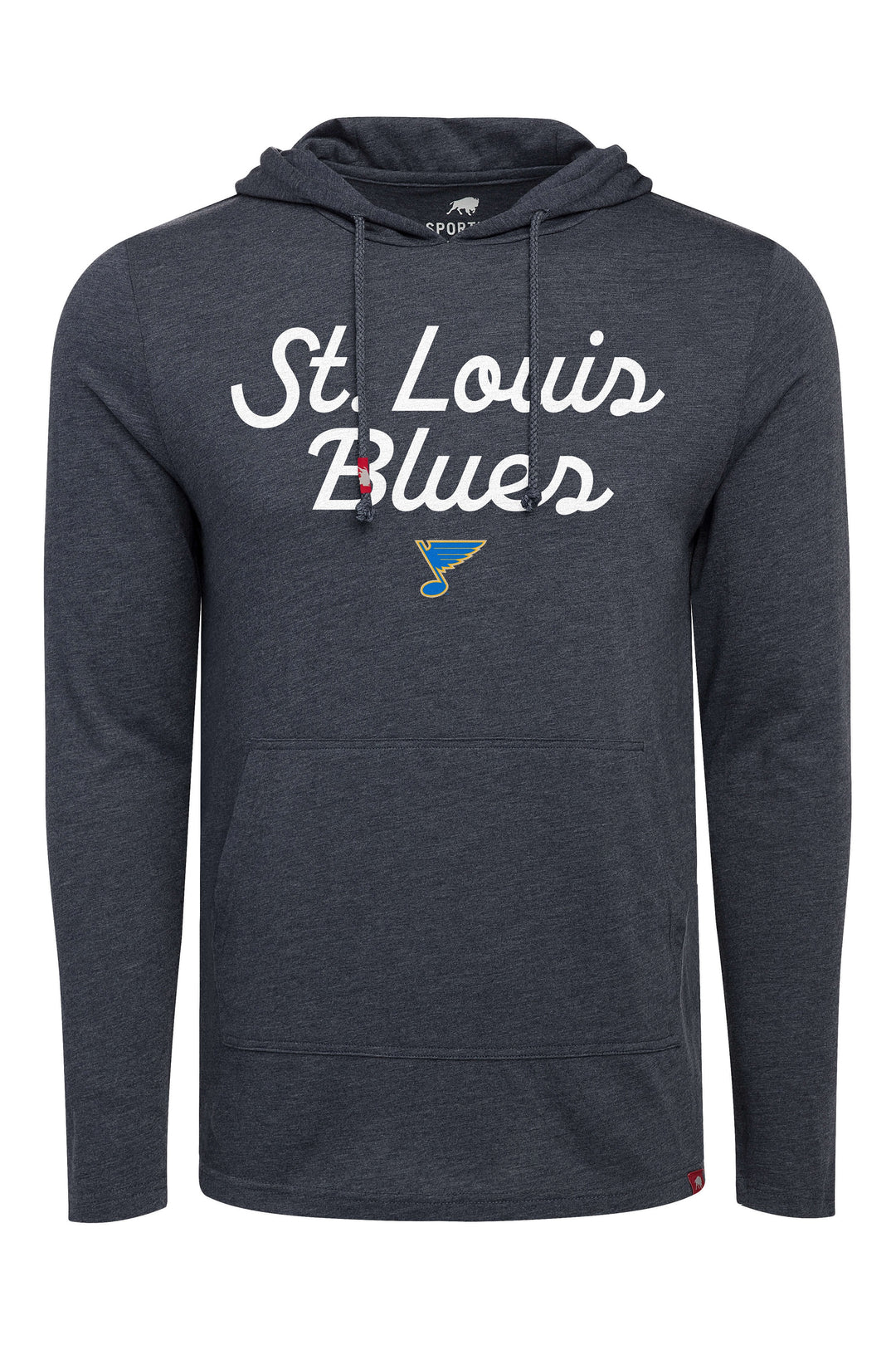 ST. LOUIS BLUES HERITAGE SPORTIQE ROWAN HOODIE - SAPPHIRE Hoodie Sportiqe   