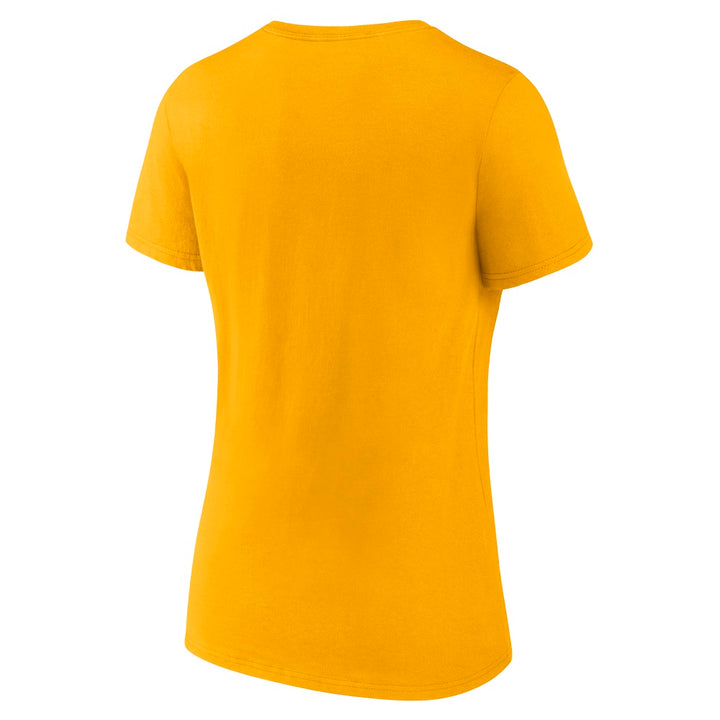 ST. LOUIS BLUES FANATICS REVERSE RETRO WOMENS LOGO VEE - YELLOW T-shirt Fanatics   