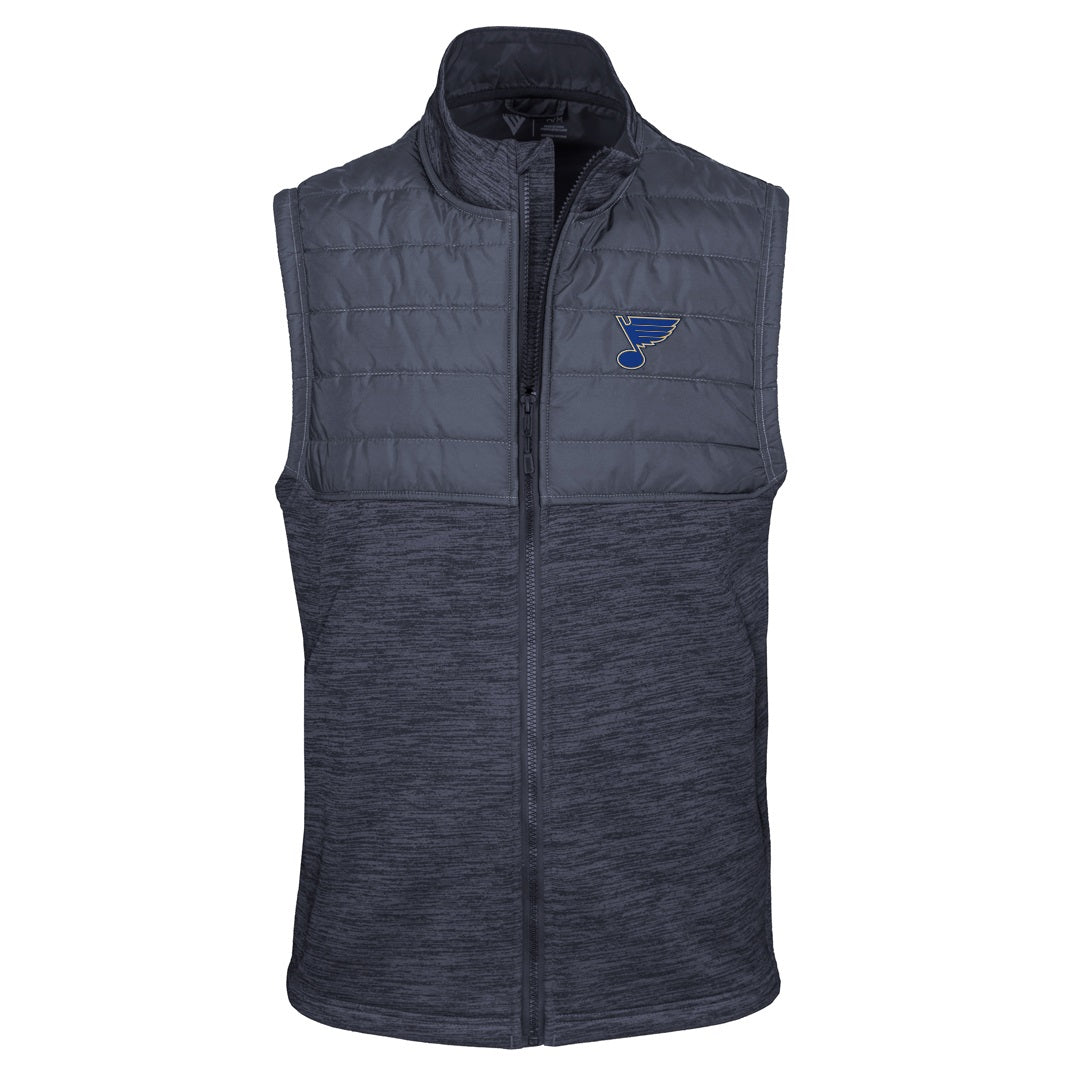 ST. LOUIS BLUES LEVELWEAR MILO VEST - NAVY Outerwear Levelwear   