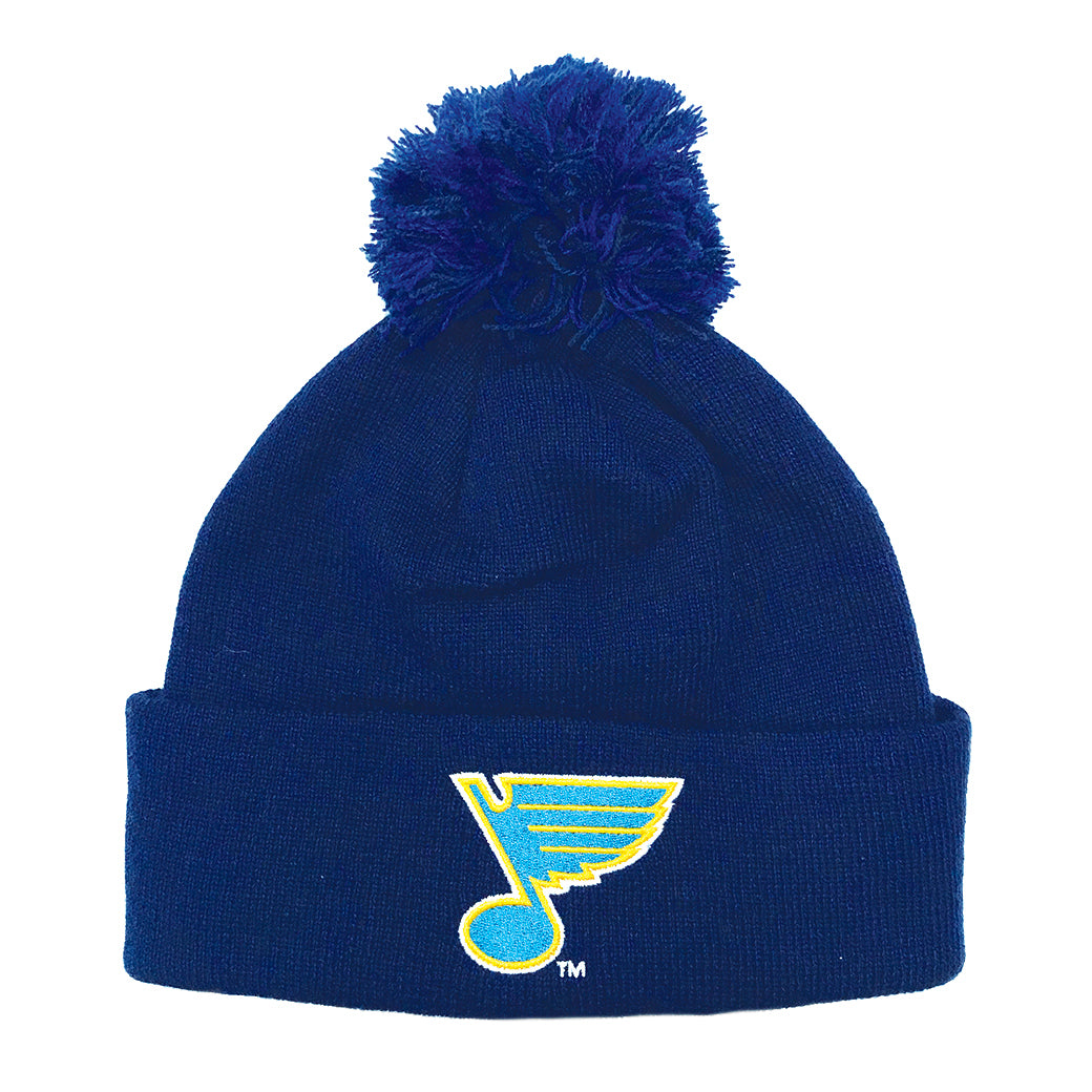 Heathered Navy Knit Hat Knit STL Authentics   