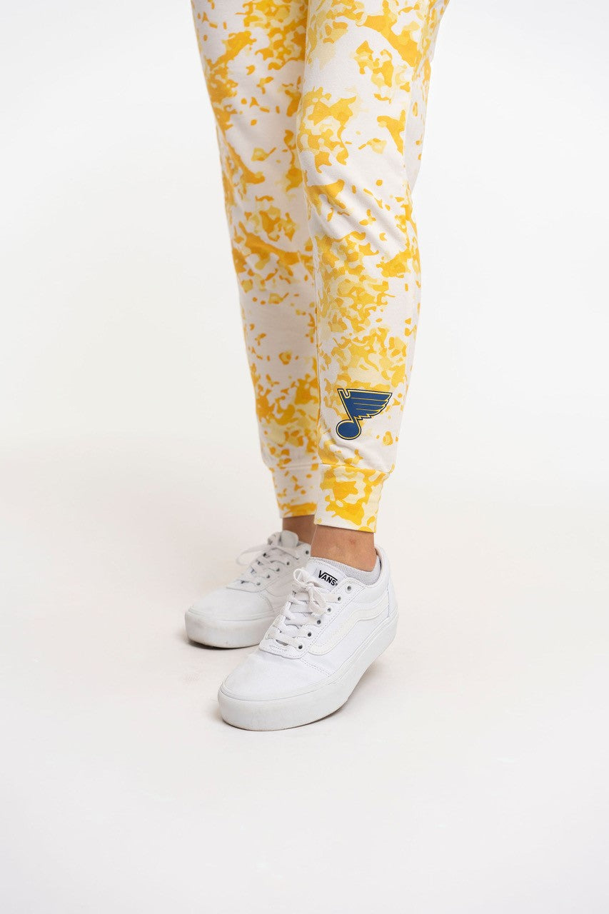 ST. LOUIS BLUES LUSSO MELISSA MARBLE JOGGER PANT