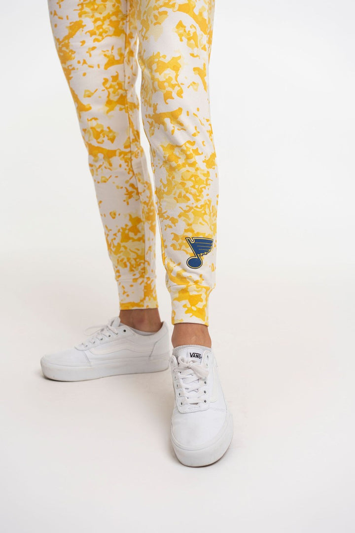 ST. LOUIS BLUES LUSSO MELISSA MARBLE JOGGER PANT