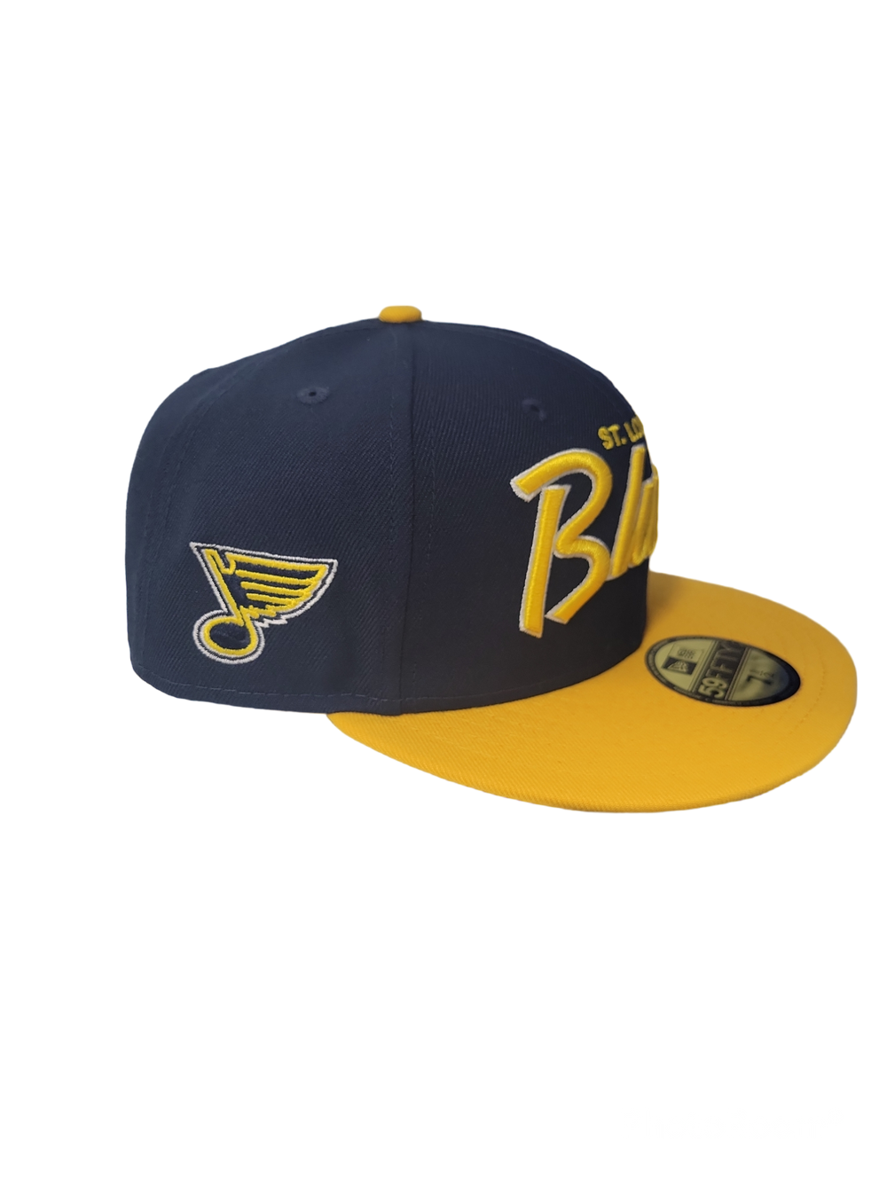 ST. LOUIS BLUES NEW ERA 9FORTY YOUTH PATCH MESH SNAPBACK – STL Authentics