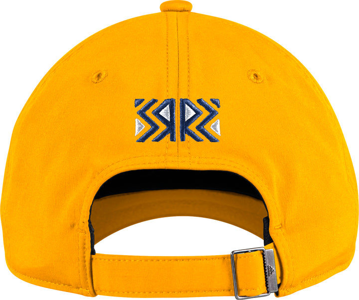 ST. LOUIS BLUES ADIDAS REVERSE RETRO SLOUCH STRAPBACK HAT - YELLOW Hat adidas   