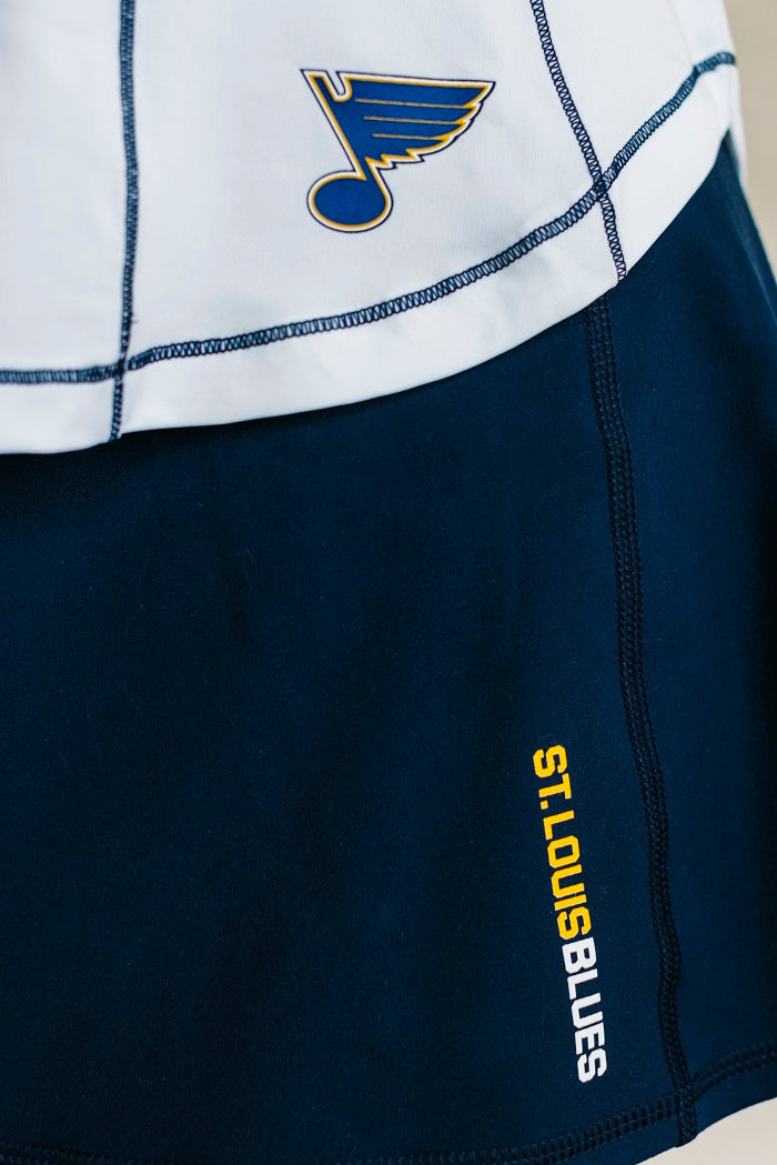 ST. LOUIS BLUES LUSSO STYLE SPORTS SKIRT Pants Lusso   