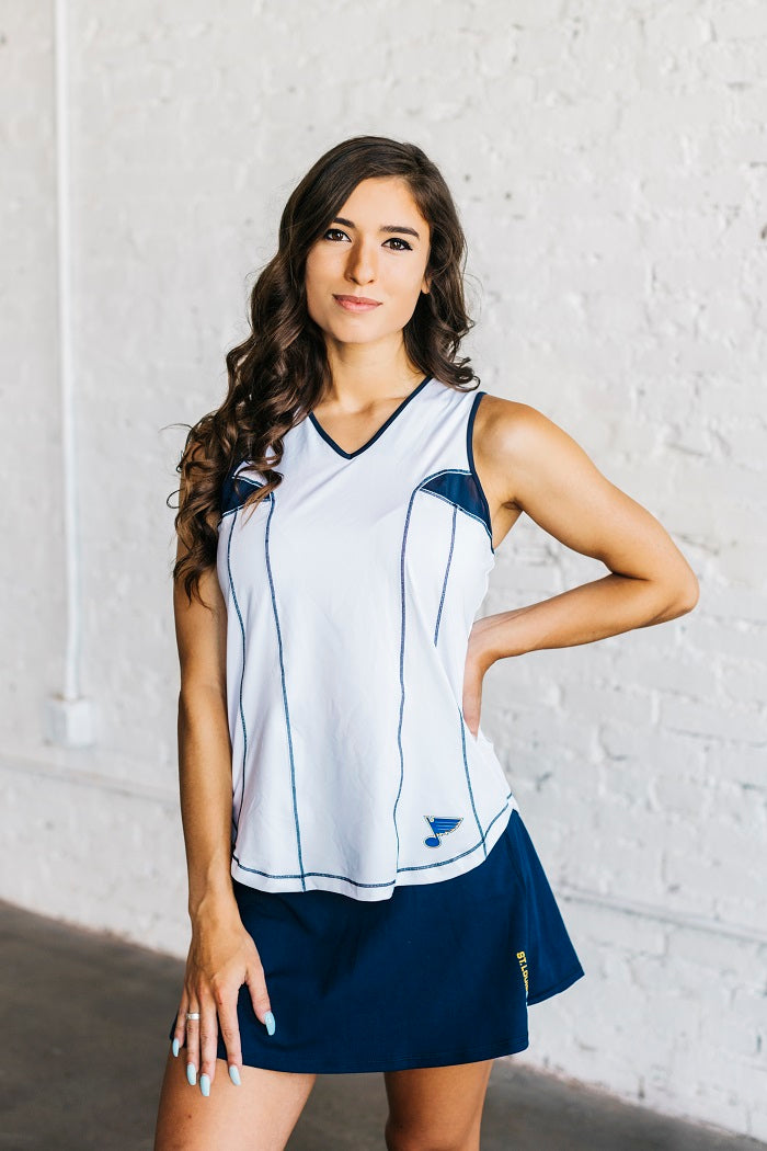 ST. LOUIS BLUES LUSSO STYLE SPORTS TOP T-shirt Lusso   