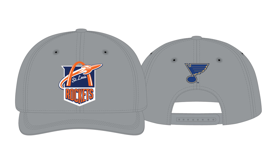 ST. LOUIS ROCKETS - GREY SNAPBACK Program Zephyr   