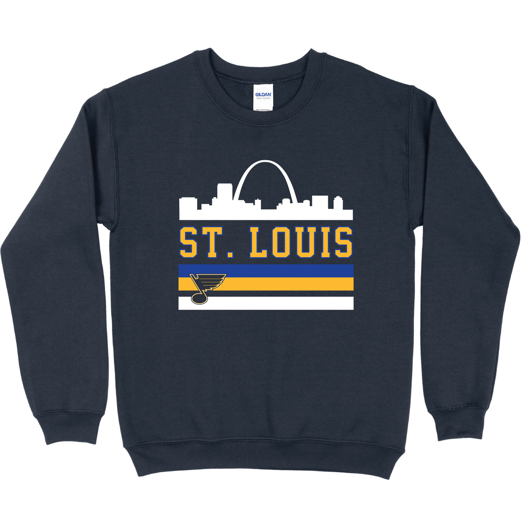 Men's Fanatics Branded Navy St. Louis Blues Authentic Pro Lightweight Pullover Hoodie