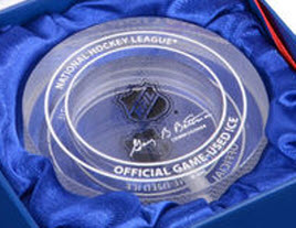 St. Louis Blues Stanley Cup Champions Crystal Puck with Melted Ice Novelties STL Authentics   