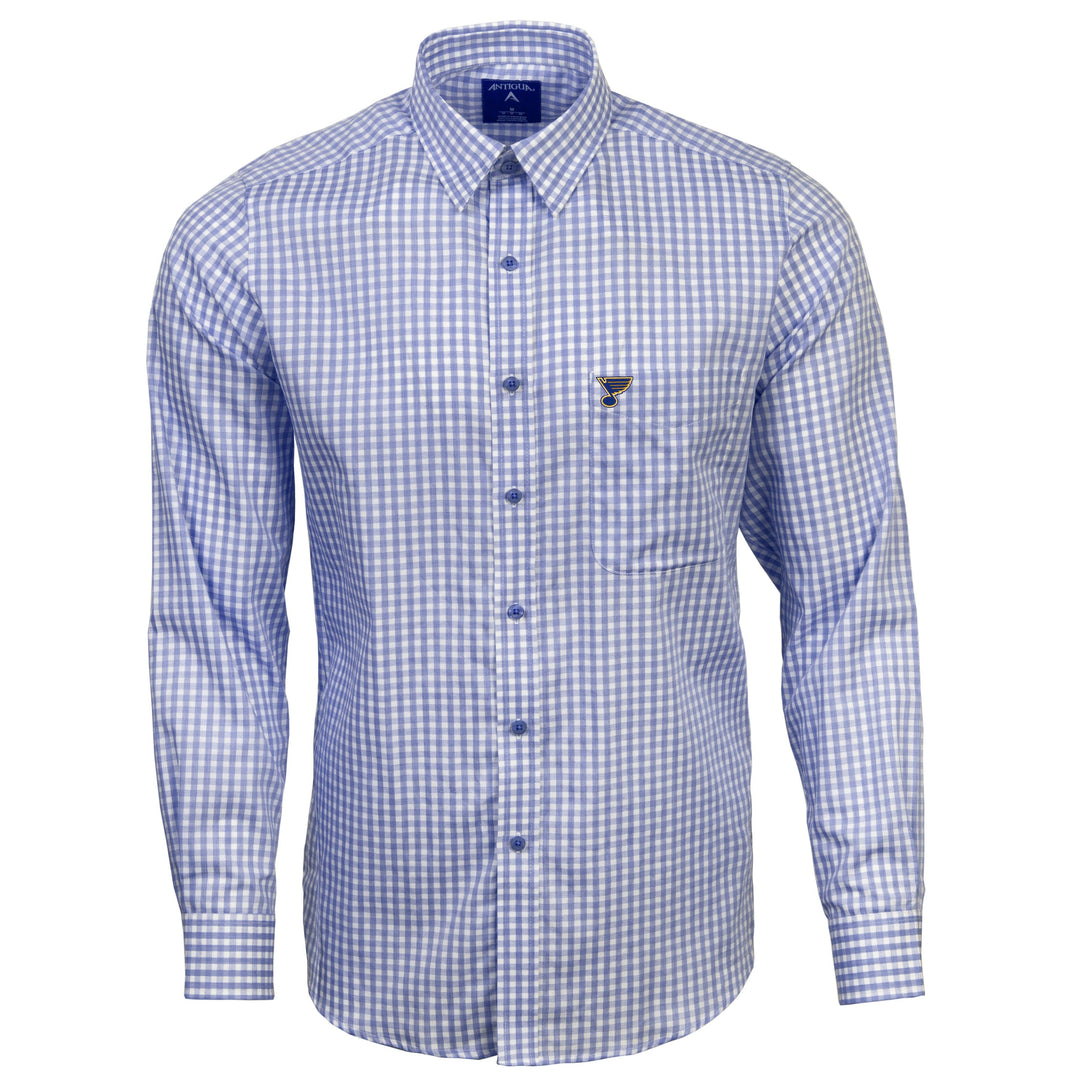 Antigua Men's Structured Button Down Shirt Polo Antigua   