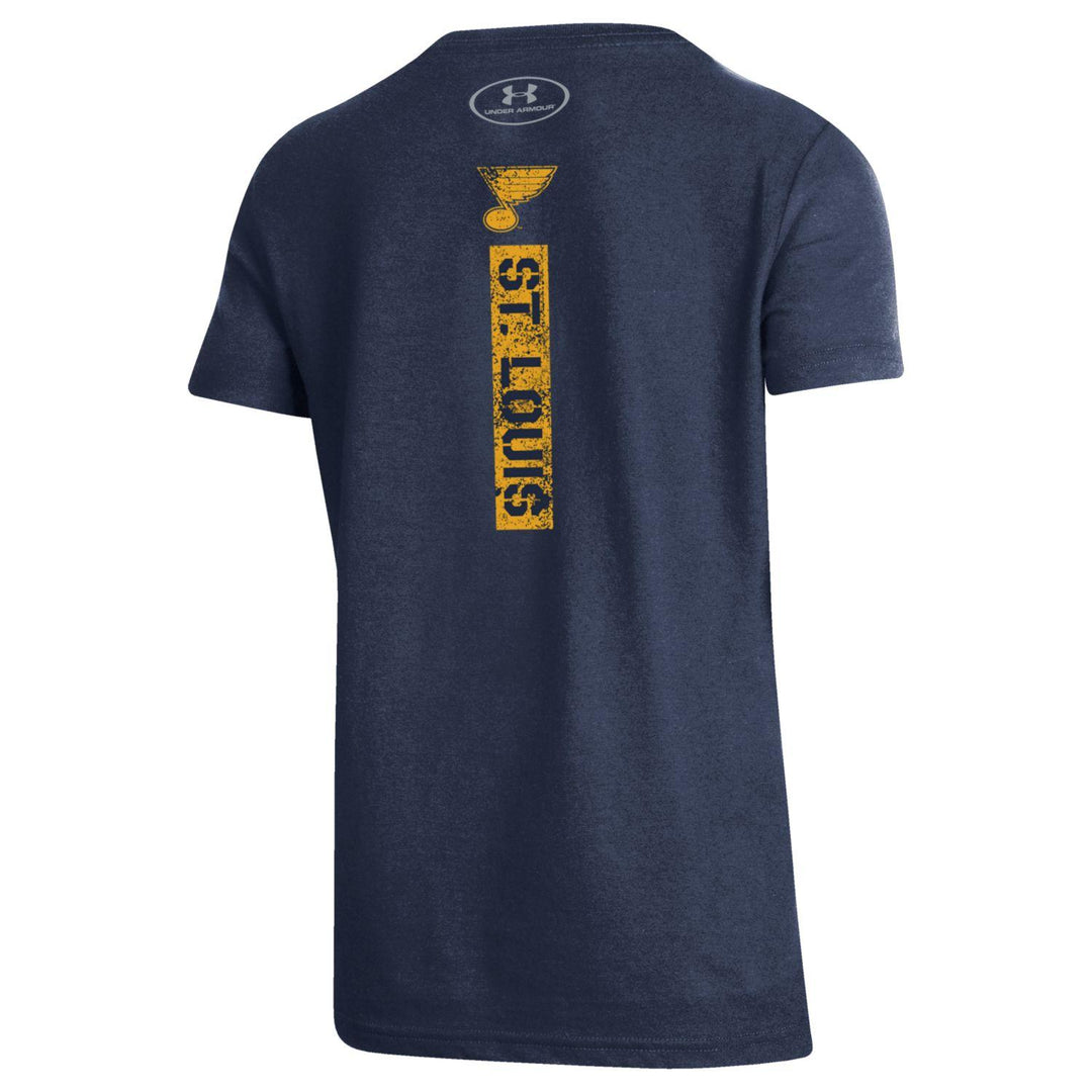 ST. LOUIS BLUES UNDER ARMOUR FEAR THE LOU TEE - NAVY T-shirt Under Armour
