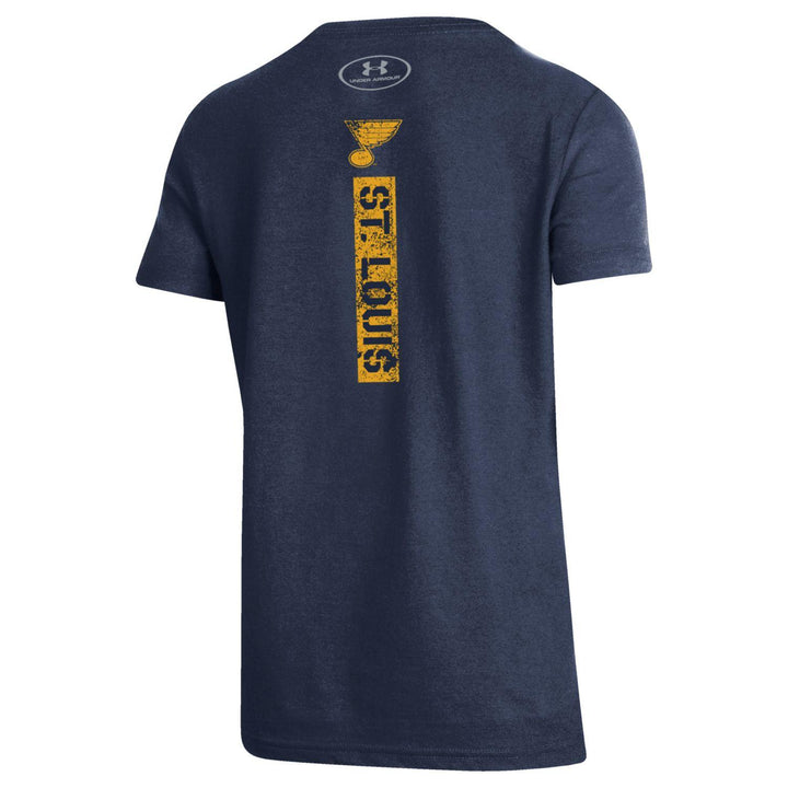 ST. LOUIS BLUES UNDER ARMOUR FEAR THE LOU TEE - NAVY T-shirt Under Armour