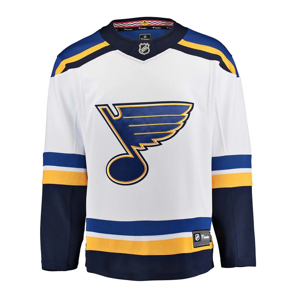 St.Louis Blues Men's NHL AWAY Breakaway Jersey- Blank or Custom - STL Authentics