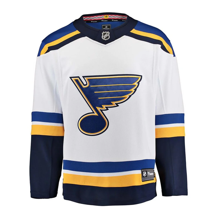 St. Louis Blues Men's Away Breakaway Jersey Jersey Fanatics   
