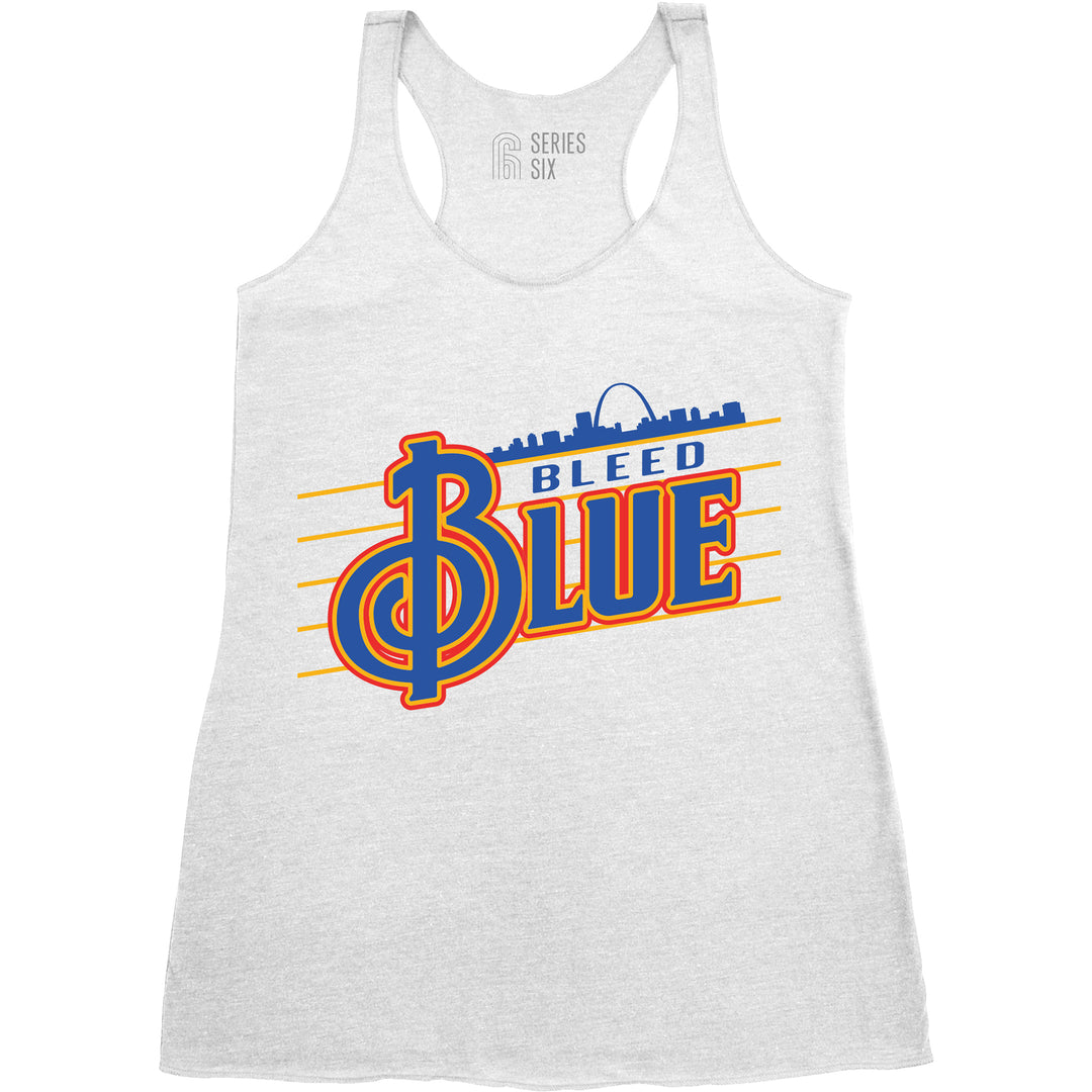 Bleed Blue Trebleclef Tank T-shirt Series Six   