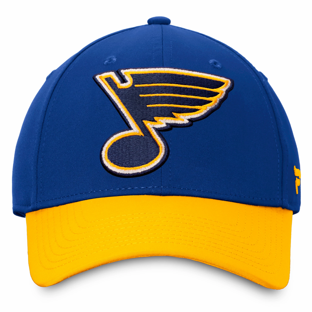 ST. LOUIS BLUES FANATICS HOMETOWN FLEX FIT HAT - ROYAL Hat Fanatics   