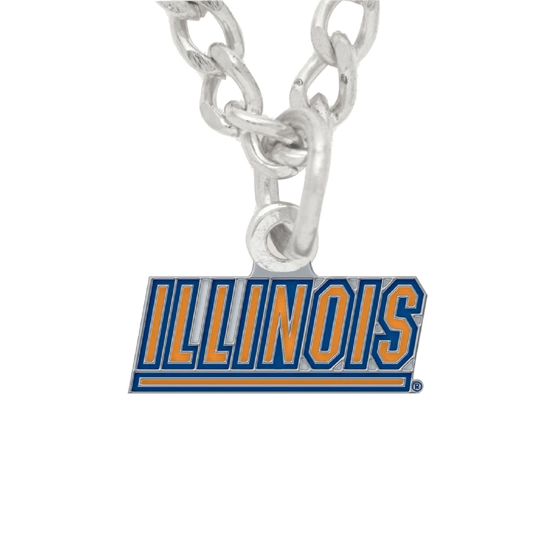 University of Illinois Necklace and Charm - STL Authentics
