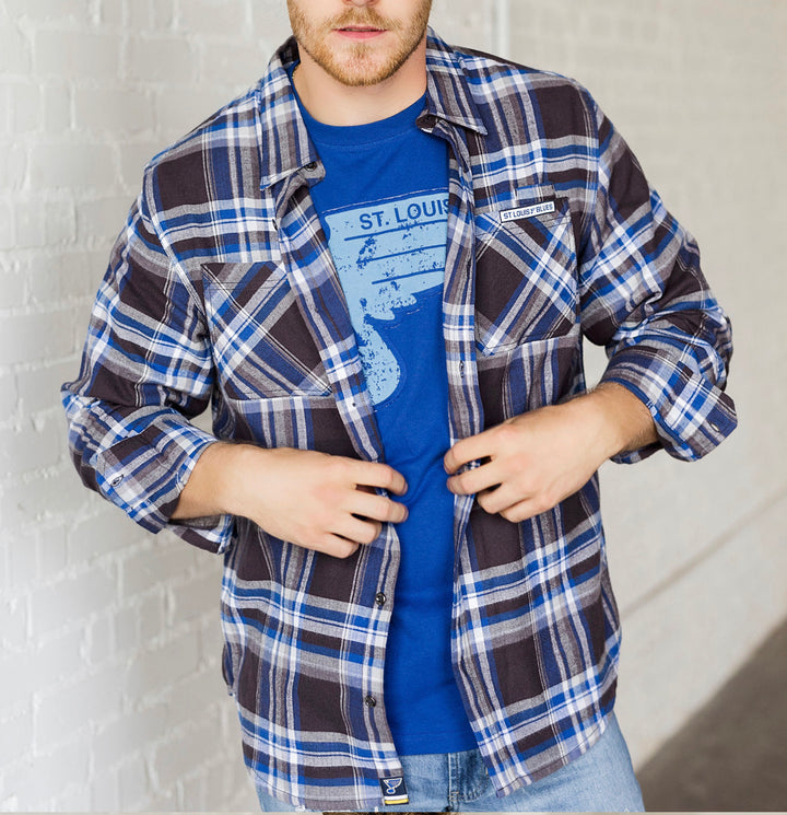 Sin Bin Flannel Plaid Outerwear Lusso   