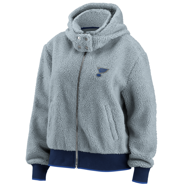 Erin Andrews Ladies full Zip Sherpa Jacket