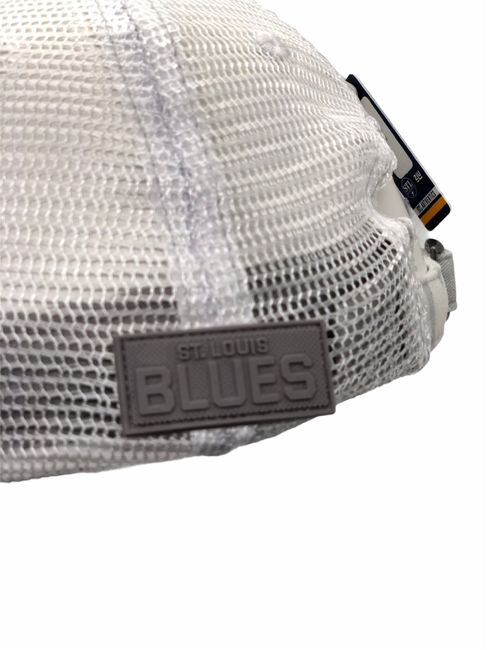 ST. LOUIS BLUES LUSSO STYLE STL FLAG MESH SNAPBACK - ARCTIC CAMO Hat STL Authentics   
