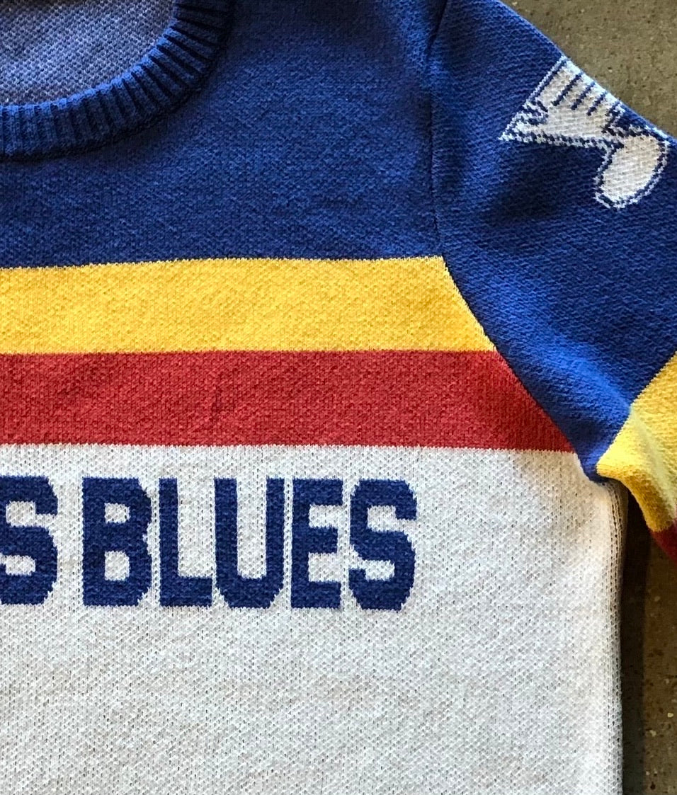 St. Louis Blues Holiday Sweater – The Sweater Emporium